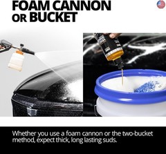 CERAKOTE High Foam Vehicle Shampoo (32 oz. Bottle) – pH Neutral Premium Car