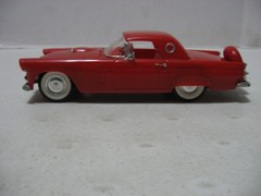Monogram Red 1956 Ford Thunderbird T-Bird 1/24 Scale Built Model Kit #2289