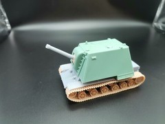 3D printing 1/72/48/87 Soviet “KV series tanks U19” kit Uncoated