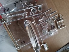 Nice Car Chrome Parts only for big Chevy scale kit (Parts only) Package #44
