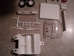 Antique 1/25 SMP 1960 El Camino 3in1 Customizing Kit Complete Minimally Started