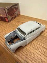 AMT Ertl 49 Mercury Coupe 1/25 Scale Unassembled Not Painted Model Kit