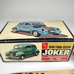 AMT TROPHY SERIES 1940 FORD SEDAN THE JOKER 1/25 SCALE 1960s Release – Assembled