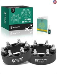 YHTAUTO 6×5.5 Wheel Spacers 2 inch Fits Chevrolet Silverado, Tahoe, C/K, GMC