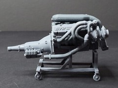 572 ENGINE – TURBO CHARGED 3D print 1:8 1:12 1:18 1:24 scale JPGMODELS Italeri