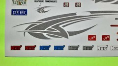 1995 Toyota Supra 1/25 Decal Sheet Florida Vanity License Plate Fast & Furious