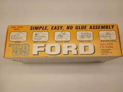 AMT 1959 Ford Galaxie HT Jr Trophy Snap Kit #04-129 Unbuilt in Box Craftsman 59