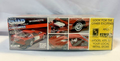 MPC Chevy ’84 Corvette “Chromies” model kit NEW in FACTORY SEALED BOX