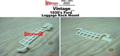 Vintage 1930’s Ford Rear Luggage Rack w Mount 1/25 Model Part fp22