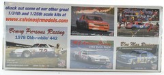Salvino JR Models “First” Benny Parsons 1978 Oldsmobile 442 1/25 Model Car Kit