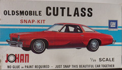 Jo-Han 1/25 1975 Oldsmobile Cutlass Hardtop Built #CS-503 OOP/HTF/RARE