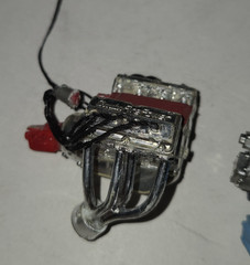 1960s 1/25 Model Car Engines Lot of 5 – Vintage Model Kit Parts – Lot F