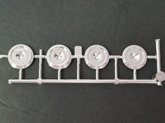 1955 Chevrolet Bel Air WHITEWALL TIRES WHEELS for Revell Monogram 1:25 Model Kit
