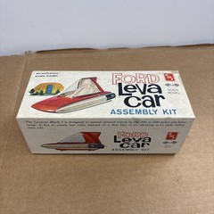 Complete RARE 1962 AMT FORD LEVA CAR ORIGINAL MODEL KIT