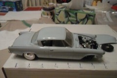 VINTAGE MODEL CAR LOT OF1 PARTS CAR lot 120