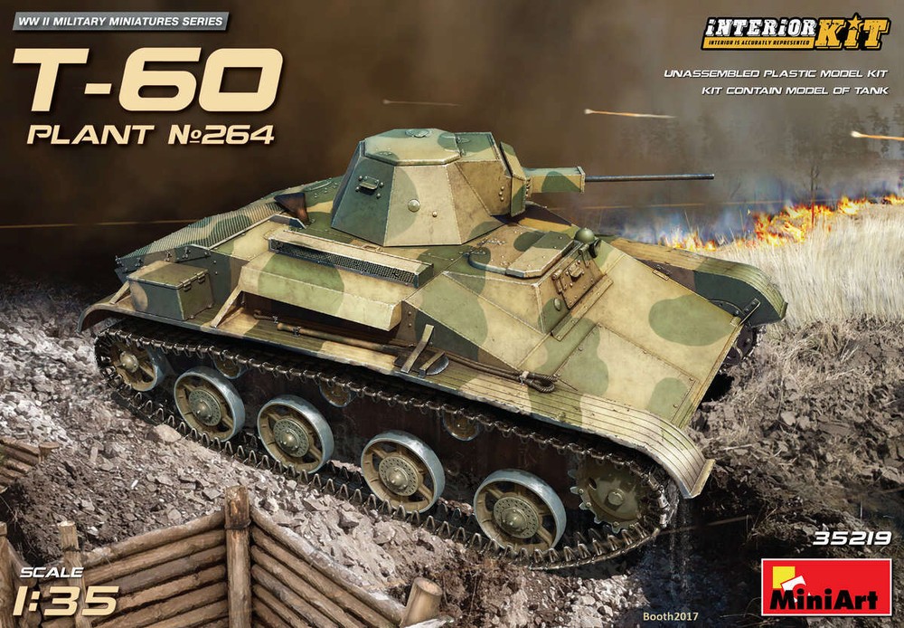 MiniArt 35219 T-60 (Plant No.264,Stalingrad) Interior Kit 1/35