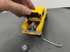 C11 1953 Chevy Sedan Gasser built model Car Vintage McM 1/25