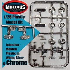MOEBIUS MODELS 2740 1/25 1968 MERCURY M100 PICKUP PLASTIC MODEL KIT