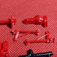 Chassis Parts Suspension ect Porsche 911 Cabrio 1:25 Scale Model Car Part Revell