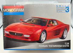 Monogram Model Car Kit: Ferrari Testarossa 512R, 1:24 scale, #2435, New Sealed