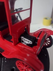 Built AMT 1/25 1923 Ford Model T Coca-Cola Delivery Van Model Kit