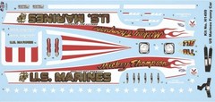 Atlantis Models H1499 1/16 Mickey Thompson Marines Funny Car Plastic Model Kit