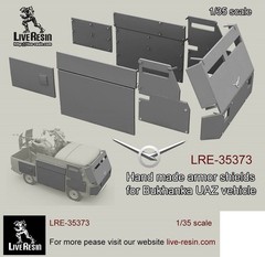 Live Resin 1/35 UAZ-452 Bukhanka Handmade Armor for Zvezda kits