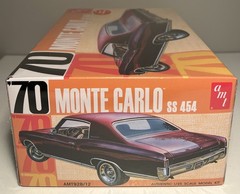 AMT 1970 Monte Carlo SS 454 Model Car Kit #928, Sealed (B207)