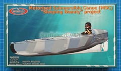1/35 Motorised Submersible Canoe (MSC) “Sleeping Beauty” project (GMU 35001)
