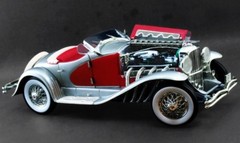 Classic Car Chopped Vintage1959Concept1:18Custom Built24Metal Body12Carousel RED