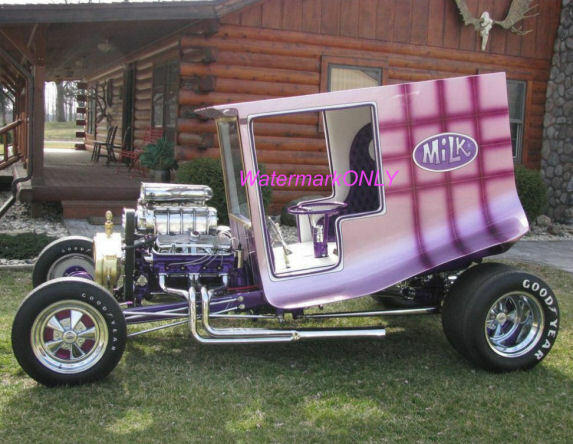 “Dan Woods” “Milk Truck” ’60’s Custom Show Car Hot Rod Van PHOTO! #(2)