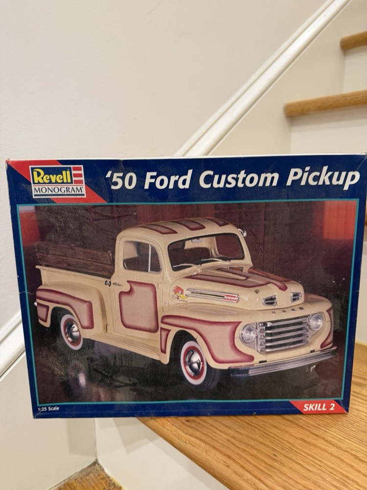 Revell 1950 Ford Custom Pickup Monogram Model Kit 1/25 Sealed 85-2494