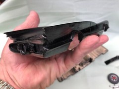 MAD DOG BatCar 1966 BATMOBILE RESIN CAST 1/24 SCALE MODEL KIT Started Paint