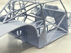 3D Printed 25.1 Drag Chassis for AMT 1955 Chevy Kit – Fits Tri-Five Models
