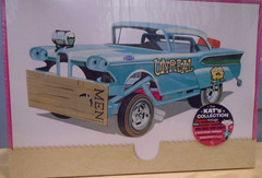 AMT #1321 1/25 SCALE ’58 Ford Edsel Funny Car Customizing Kit NEW IN DAMAGED BOX