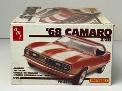 AMT # PK 4173, 1968 Chevrolet Camaro Z/28 Model Kit with Box
