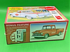 AMT By Round 2 Coca-Cola 1955 Chevrolet Cameo Pickup Truck 1/25 Model Kit