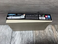 Tamiya Models 1/100 Scale L.T.V. A-7A Corsair II Plastic plane Model Kit open