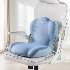 FLORICH Memory Foam Truck Seat Cushion,Car Seat Cushion and Lumbar Support Pillo