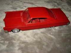 1967 Dealer Promo car Red Colored Chrysler 300 Ex Cond Missing Hood Ornament