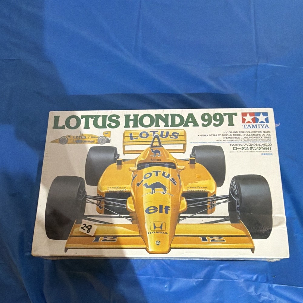 Tamiya 1/20 Lotus Honda 99T F1 Model Kit | Ayrton Senna Japan
