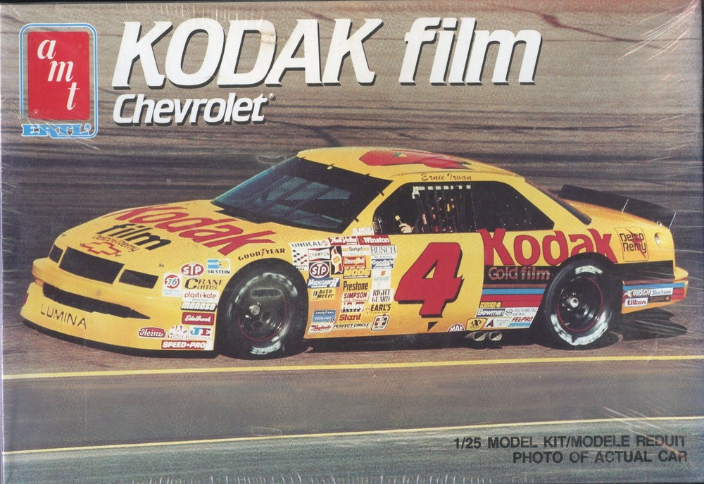 1990 AMT Kodak Film Chevrolet #4 Model Kit #6727