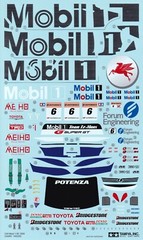 Tamiya’s Decals for 1/24 Mobil 1 SC 2006 .Item24294 from Japan