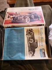 VINTAGE NOS MIB MONOGRAM CLASSIC ROLLS ROYCE 1966 PHANTOM II PC109300 MODEL KIT