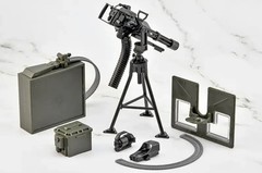 TomyTec Little Armory 1/12 MACHINE GUN M134 Defensive Config Model Kit #LD052
