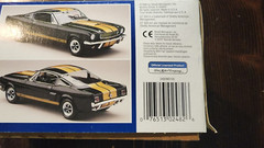 Vintage Monogram Shelby Mustang GT 350H 1:24 Scale Model Kit (2)