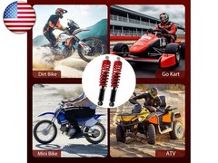2 pack 12″ Adjustable Shocks For Go Kart Cart Go-Cart Minibike Mini Bike (10mm