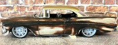 1/24 Scale: 24-Inch “C1” Wheels And Tires; Resin;1/25