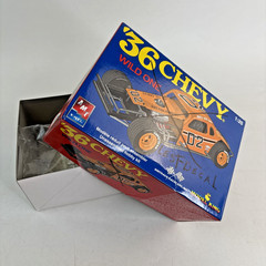AMT ’36 Chevy Wild One Dirt Track Model Kit 1:25 21374P OPENED BOX