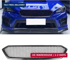 Car Front Bumper Upper Grille For Subaru Impreza WRX STI 2018-2021 Matte Black G